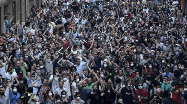 manifestantiile continua la istanbul nu este decat inceputul continuam lupta