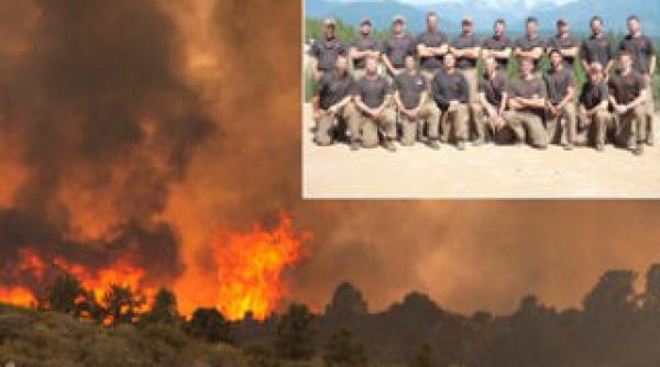 tragedie in arizona un intreg detasament de pompieri a pierit in lupta cu flacarile