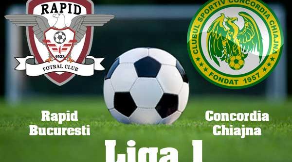 a 18 a echipa din liga 1 rapid sau chiajna cele doua echipe se vor infrunta la baraj