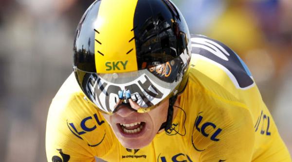cea mai dulce infrangere chris froome a fost al doilea in contratimpul de ieri dar si a marit avansul in clasamentul general