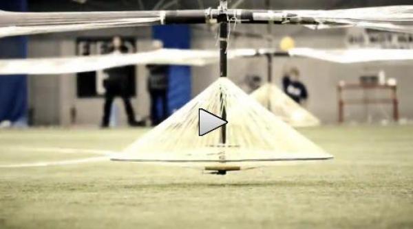 incredibil leonardo da vinci elicopter zbura video