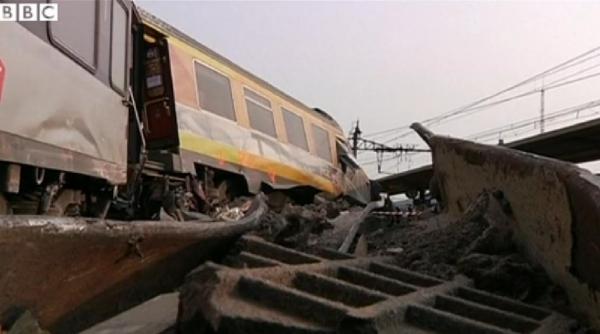 catastrofa feroviara din franta provocata de o defectiune survenita la o piesa a macazului