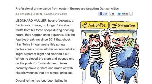 the economist romania si bulgaria au sindicate infractionale sofisticate