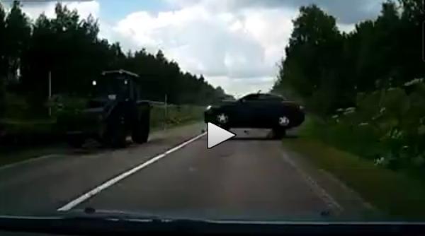 un sofer din rusia la un pas sa isi filmeze moartea video