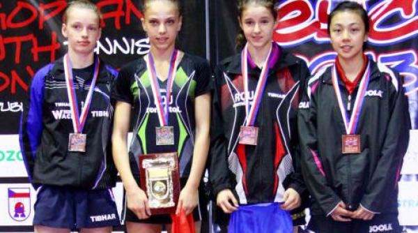 13 medalii romanesti la ce de tenis de masa