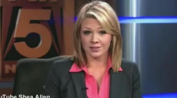 imediat dupa asta a fost concediata ce a marturist ca face in timp ce prezinta stirile televiziune sua