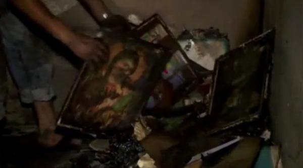 biserici incendiate egipt