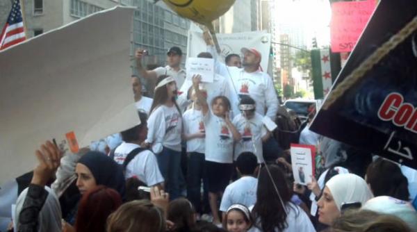 protest razboi siria