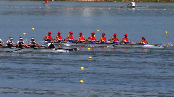 medalie argint canotaj