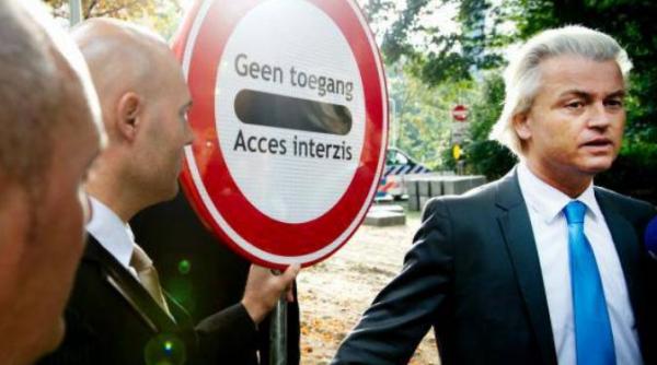 protest la haga impotriva romanilor accesul interzis nu sunt bineveniti in olanda dupa 1 ianuarie 2014