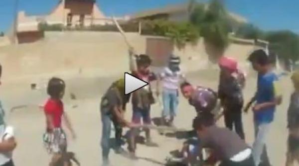 cum se distreaza copiii in siria imaginile care au ingrozit planeta video