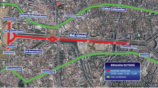 crosul loteriei romane restrictioneaza traficul in capitala in weekend ce zone sunt afectate si rutele ocolitoare