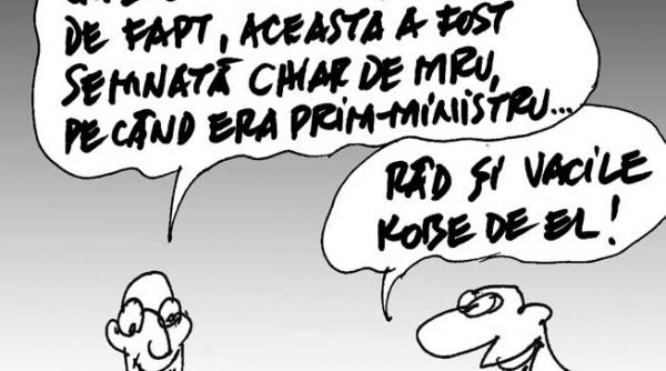 caricatura zilei 4 noiembrie 2013