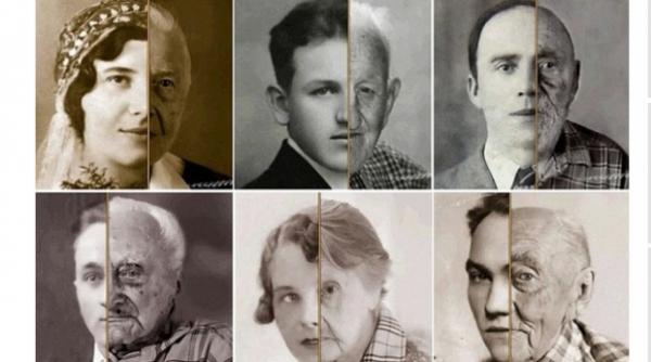 cum arata trecerea timpului peste chipurile oamenilor foto