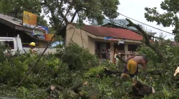 taifunul nari a lovit partea de nord a filipinelor primul bilant indica 12 morti video