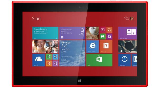 prima tableta nokia lumia 2520 cu windows rt