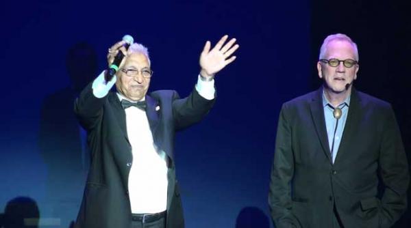 nea nicu feraru de la prea negru pentru televizor pe vremea lui ceausescu la premiul pentru excelenta in muzica in america