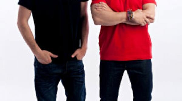 razvan si dani in vizita la x factor din uk