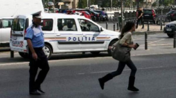 aproape 20 000 de pietoni amendati in ultimele doua saptamani pentru traversare neregulamentara