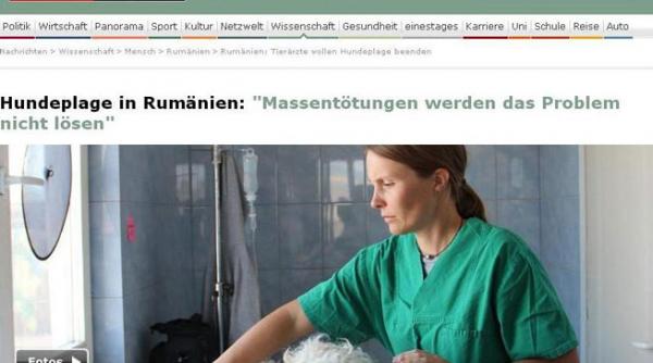 medic veterinar german aratand spre basescu politicul a esuat in problema maidanezilor