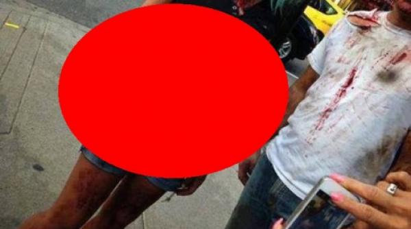 o gravida a reusit sa isi faca cea mai infricosatoare costumatie de halloween foto