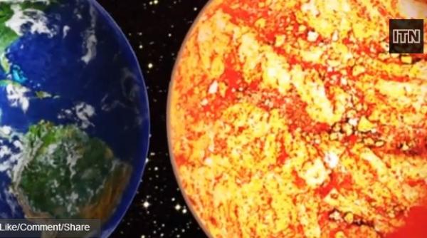 o planeta din lava descoperita la 400 de ani lumina fata de pamant video