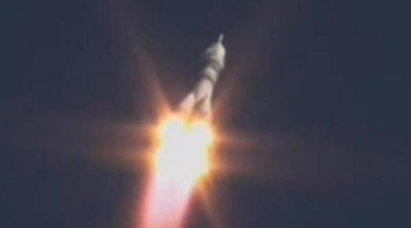 flacara olimpica lansata in spatiul cosmic pentru prima data in istorie video