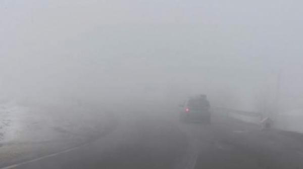 cod galben de ceata in capitala si mai multe judete vizibilitate sub 50 de metri