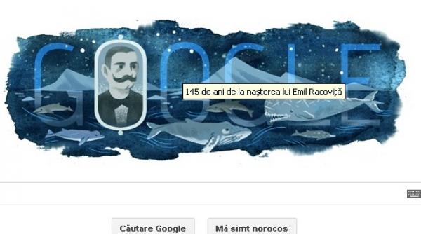 google aniverseaza 145 de ani de la nasterea savantului roman emil racovita printr un logo special