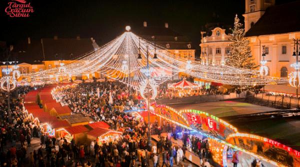 sibiul a deschis targul de craciun