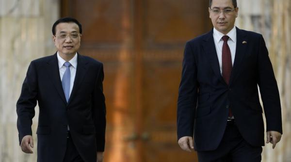 incepe forumul economic china europa centrala si de est ponta l a intampinat pe premierul chinez la palatul parlamentului