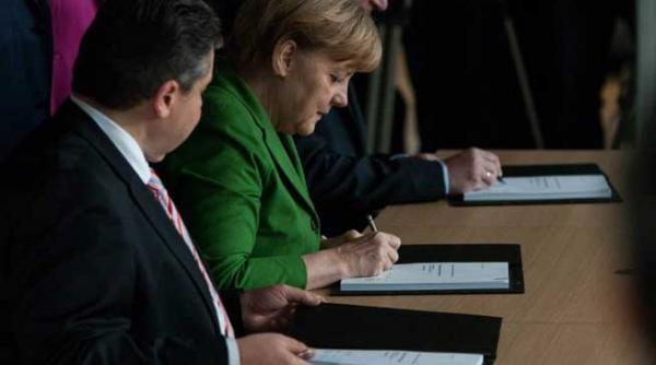 merkel a batut palma cu social democratii pentru o mare coalitie premiera in germania salariu minim