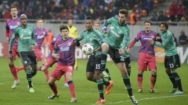 steaua schalke 0 0 doua reprize una singura de fotbal