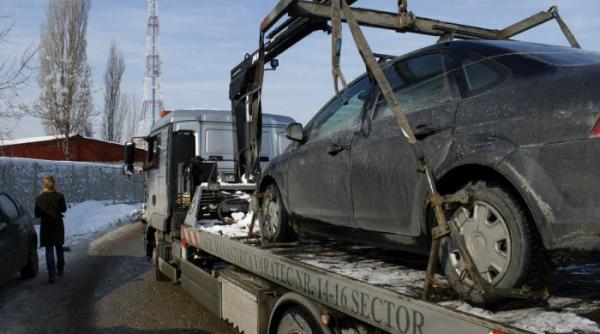 nu se mai ridica masinile parcate ilegal vezi in ce sector si in ce perioada