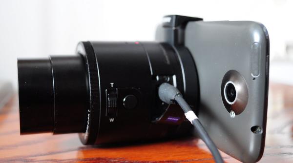 review sony cyber shot qx100 obiectivul foto teleghidat de smartphone