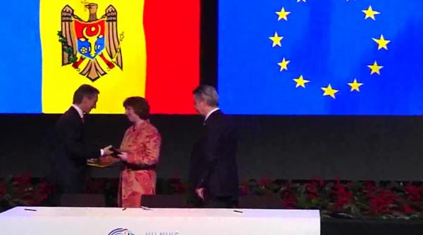 eveniment istoric la vilnius republica moldova a parafat acordul de asociere la uniunea europeana
