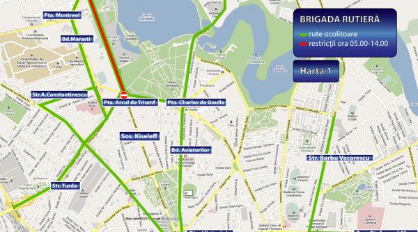 repeti ia generala pentru parada de 1 decembrie restric ioneaza traficul in capitala ce zone sunt afectate