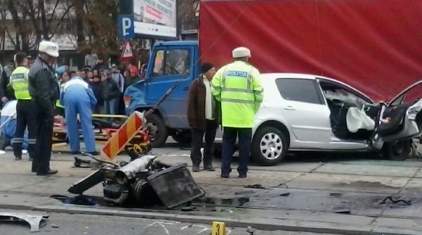 accident grav pe soseaua giurgiului din bucuresti o tanara in varsta de 28 de ani a murit