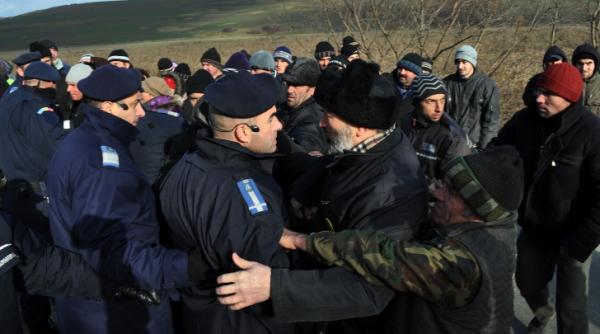 jandarmeria nu s a folosit for a i nici mijloacele din dotare la protestul de la punge ti