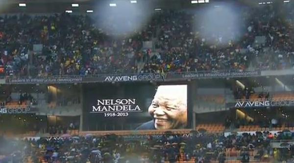 ceremonia de comemorare a lui nelson mandela a inceput urmariti imagini live video