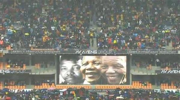 delegatii din peste 100 de tari prezente la ceremonia de comemorare a lui nelson mandela imagini live