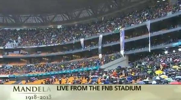 programul oficial al ceremoniei organizate in memoria lui nelson mandela video