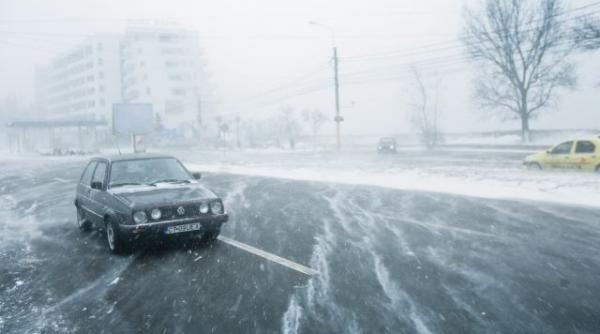 informare meteo de ninsori si viscol pana maine la ora 10 00 ce zone vor fi afectate