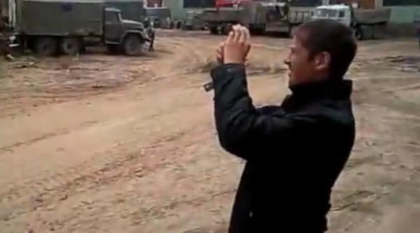 rusii macaraua si tancul ce ar putea sa se intample video