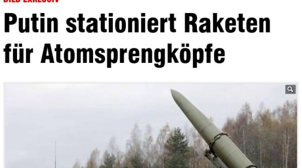 rusia a plantat baterii antiracheta la frontierele uniunii europene