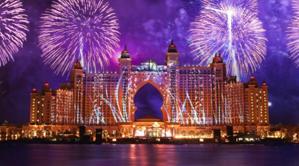 dubai vrea sa intre in cartea recordurilor cu cel mai mare foc de artificii din lume de anul nou