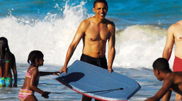 cum arata o zi din vacanta lui obama in hawaii