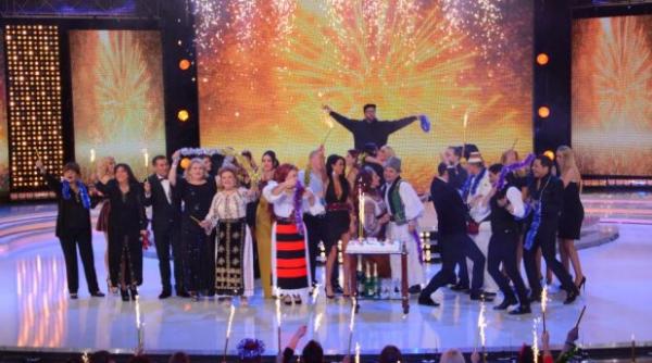 antena 1 a fost lider absolut de audienta cu programul de revelion si in acest an dan negru la a xiv a victorie consecutiva