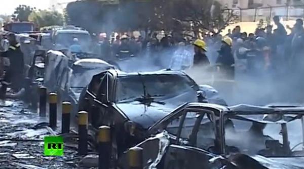 atentat la beirut cel putin cinci morti in urma exploziei unei masini capcana