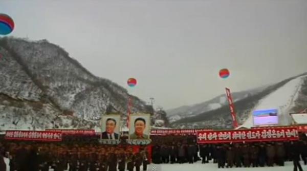 premiera statiune de ski in coreea de nord